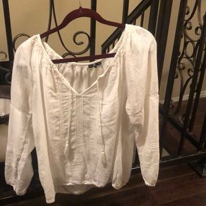 Women’s Abercrombie & Fitch peasant top